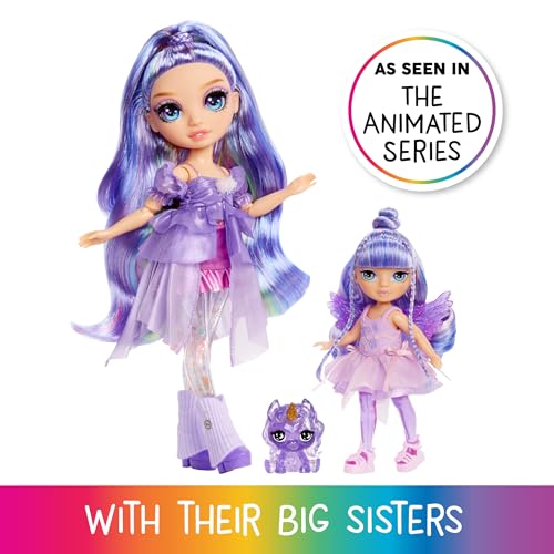 MGAE Entertainment RH Littles Gökkuşağı Perisi Bebekleri Amethyst Willow Oyuncak