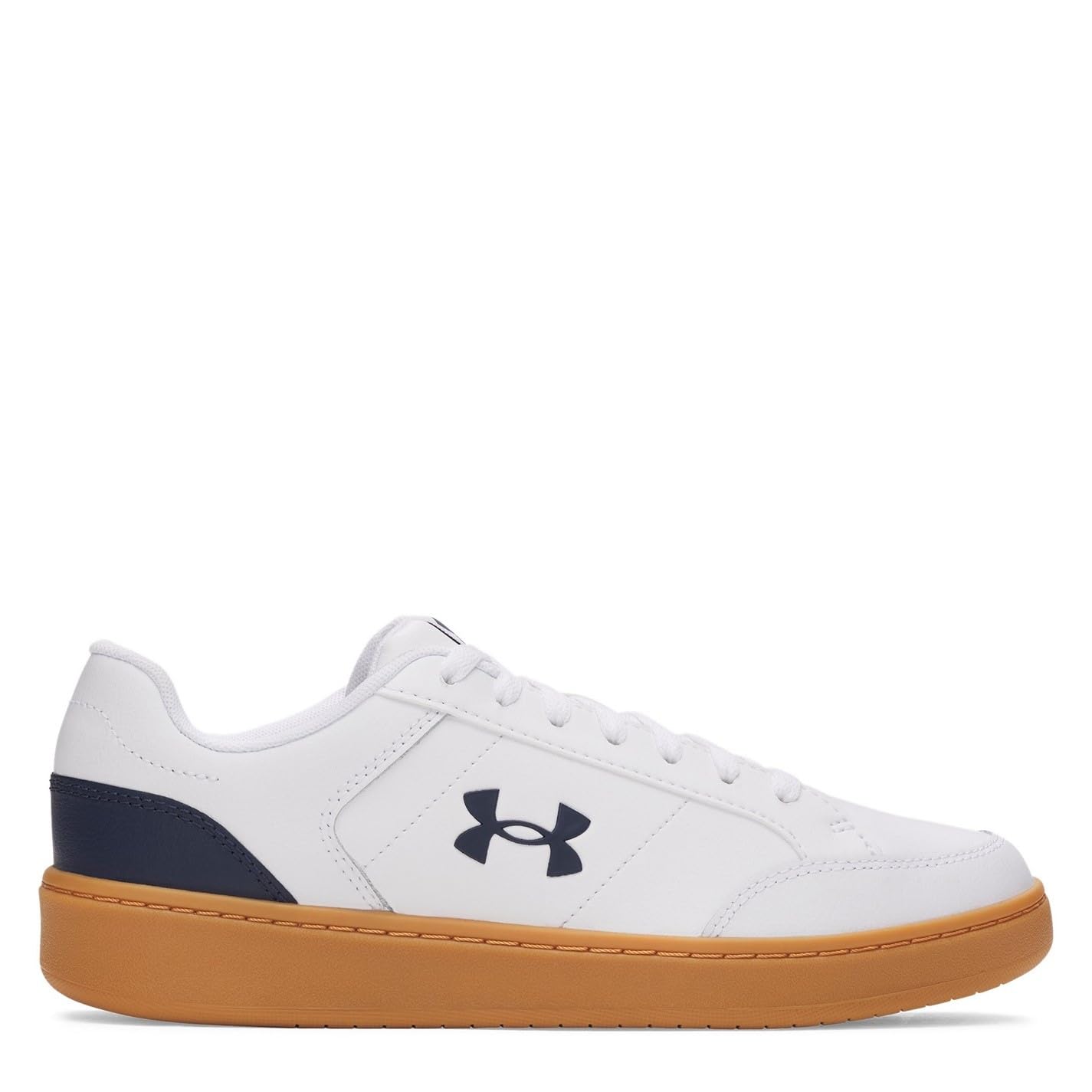 Under Armour UA Official Erkek Sportstyle Ayakkabı White/Gum Rubber/Washed Navy 45
