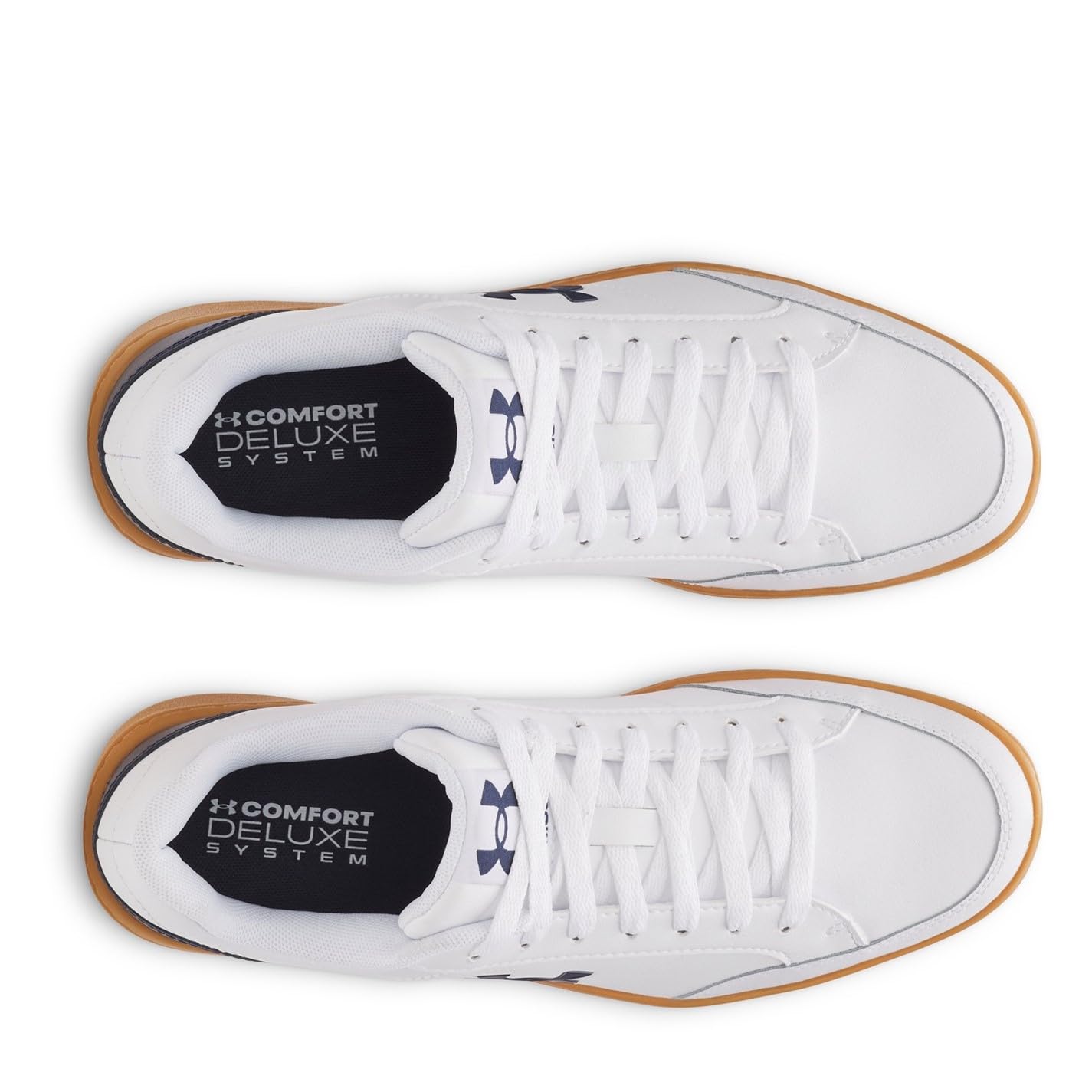 Under Armour UA Official Erkek Sportstyle Ayakkabı White/Gum Rubber/Washed Navy 45