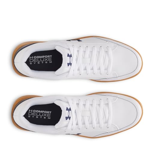 Under Armour UA Official Erkek Sportstyle Ayakkabı White/Gum Rubber/Washed Navy 45