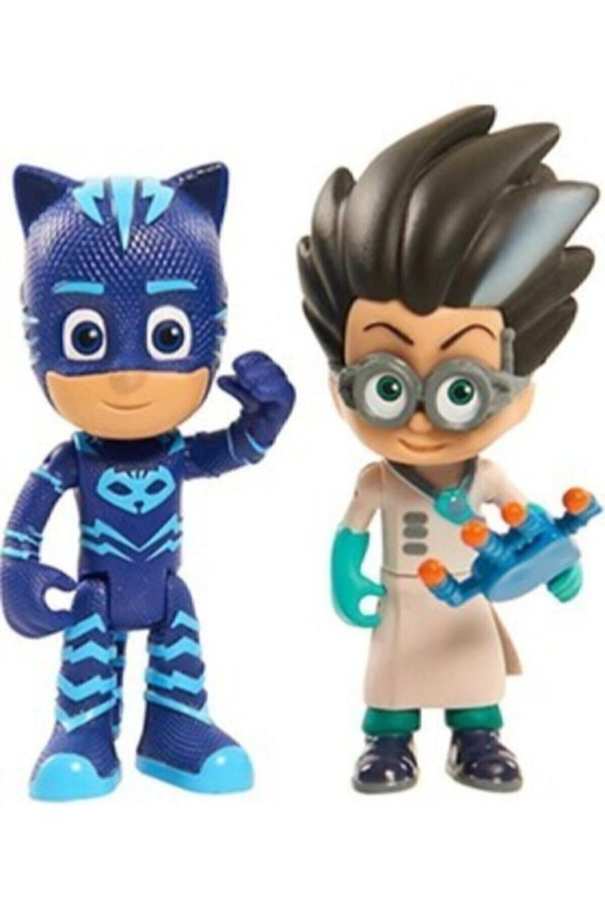 Pijamaskeliler Pjmasks Figür Oyuncakları 6Lı Set Pijamasks Figur