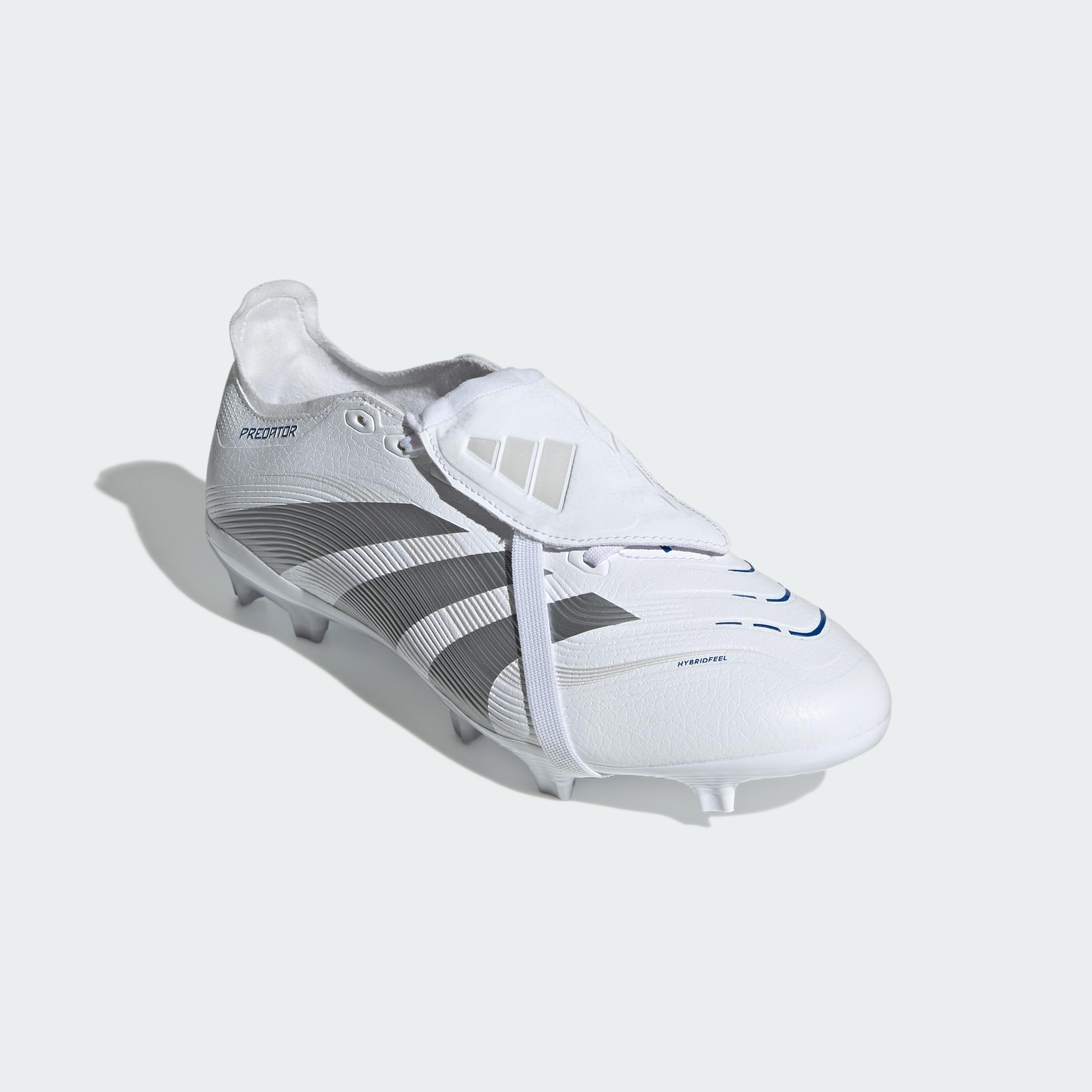 adidas Unisex Yetişkin PREDATOR LEAGUE FT FG/MG Futbol Ayakkabısı (Sert Zemin) FTWWHT/SILVMT/BROYAL 42
