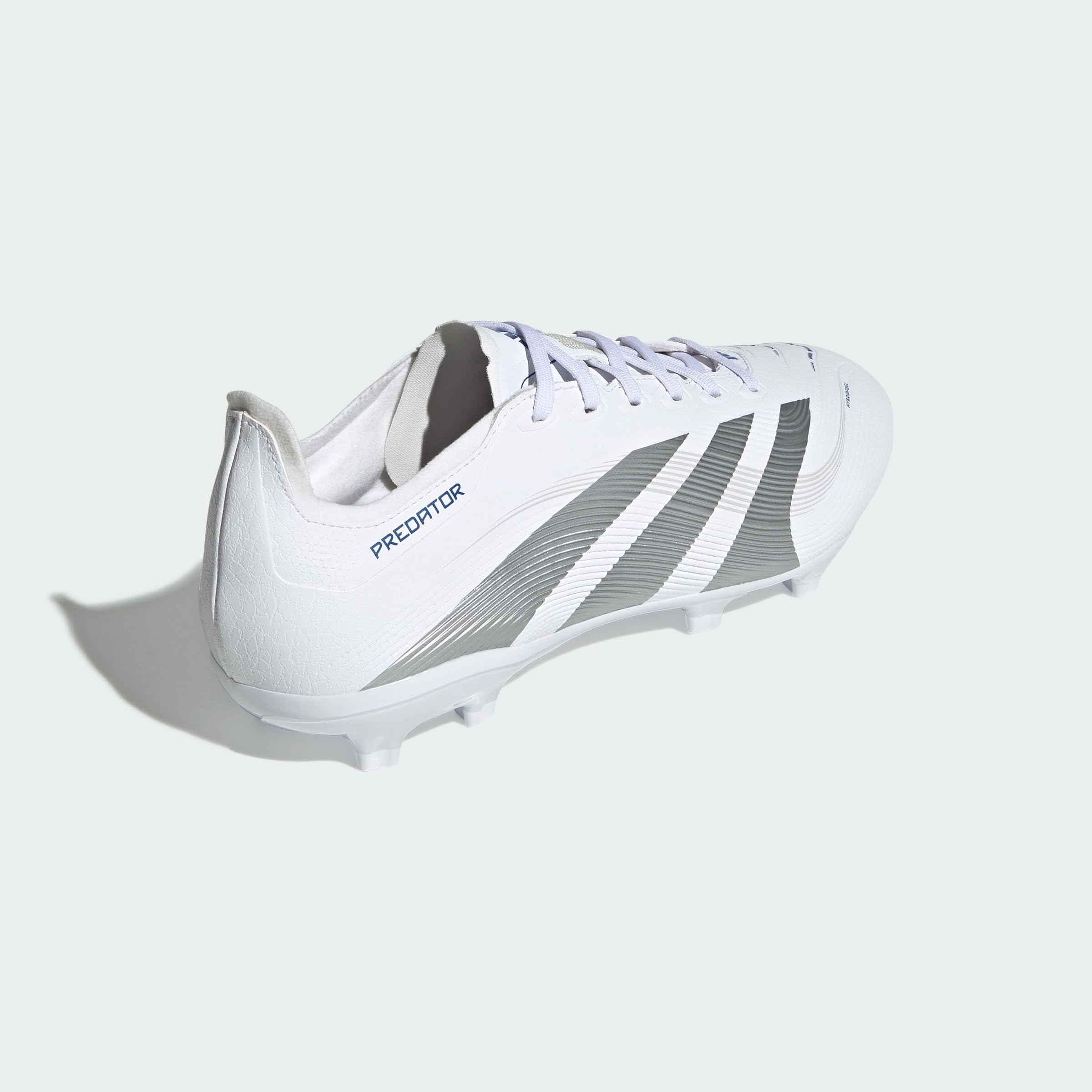 adidas Unisex Yetişkin PREDATOR LEAGUE FG/MG Futbol Ayakkabısı (Sert Zemin) FTWWHT/SILVMT/BROYAL 42 2/3