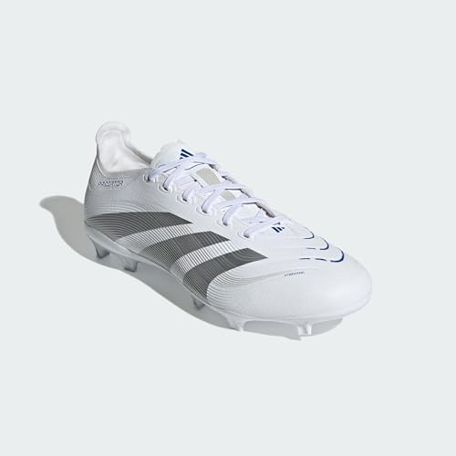 adidas Unisex Yetişkin PREDATOR LEAGUE FG/MG Futbol Ayakkabısı (Sert Zemin) FTWWHT/SILVMT/BROYAL 42 2/3