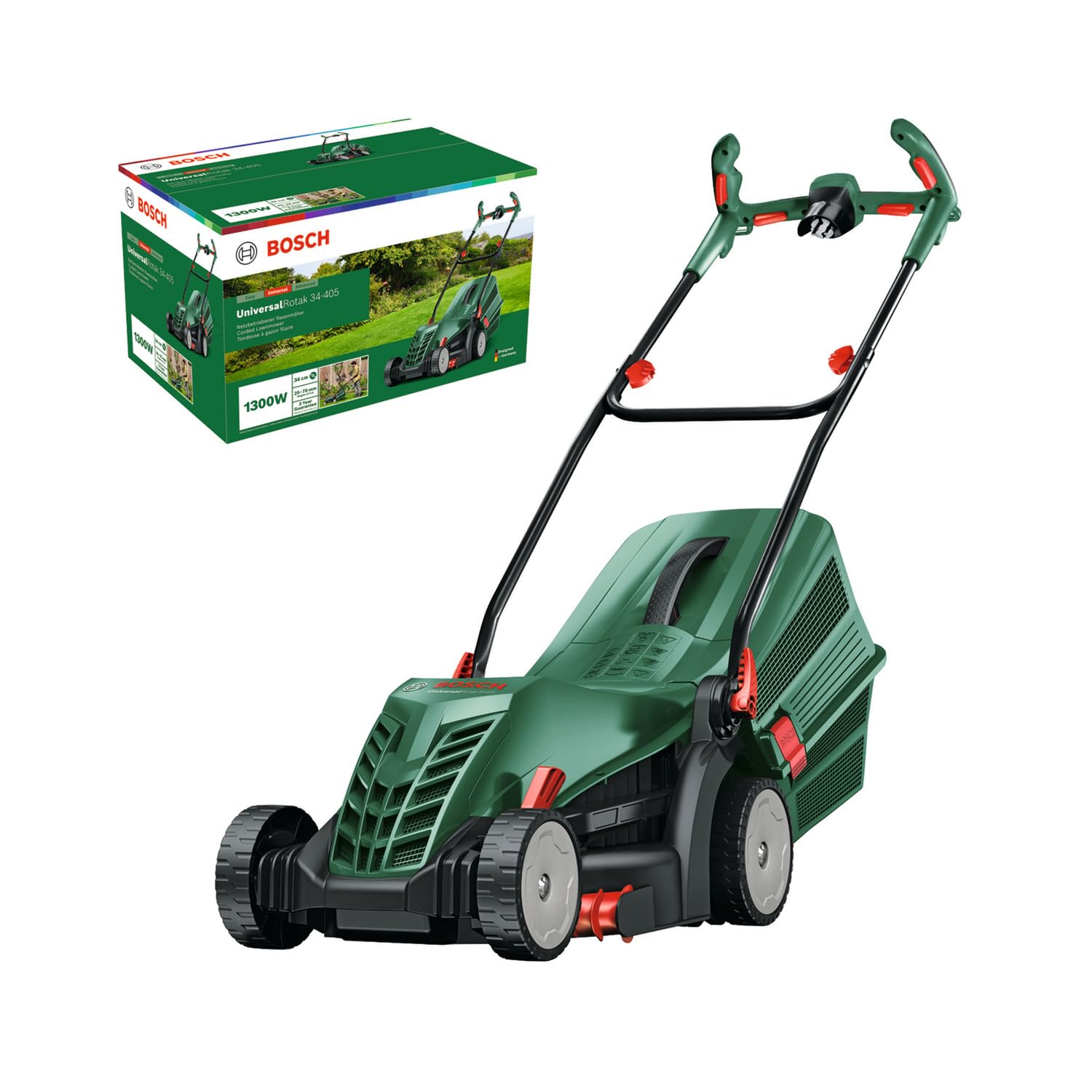 Bosch Home & Garden Universal Rotak 34-405 Çim Biçme Makinesi