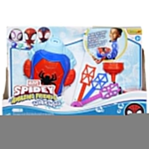 Marvel Spidey and His Amazing Friends Su Ağları Elektronik Baloncuk Atıcı Rol Yapma Oyuncağı