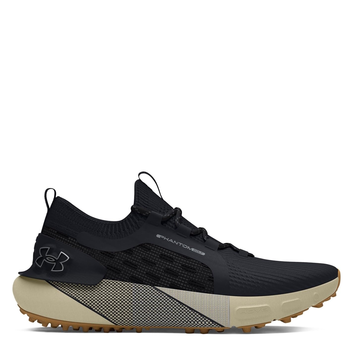 Under Armour Erkek UA Phantom Golf Ayakkabı Black/Silt/Black 40.5 EU