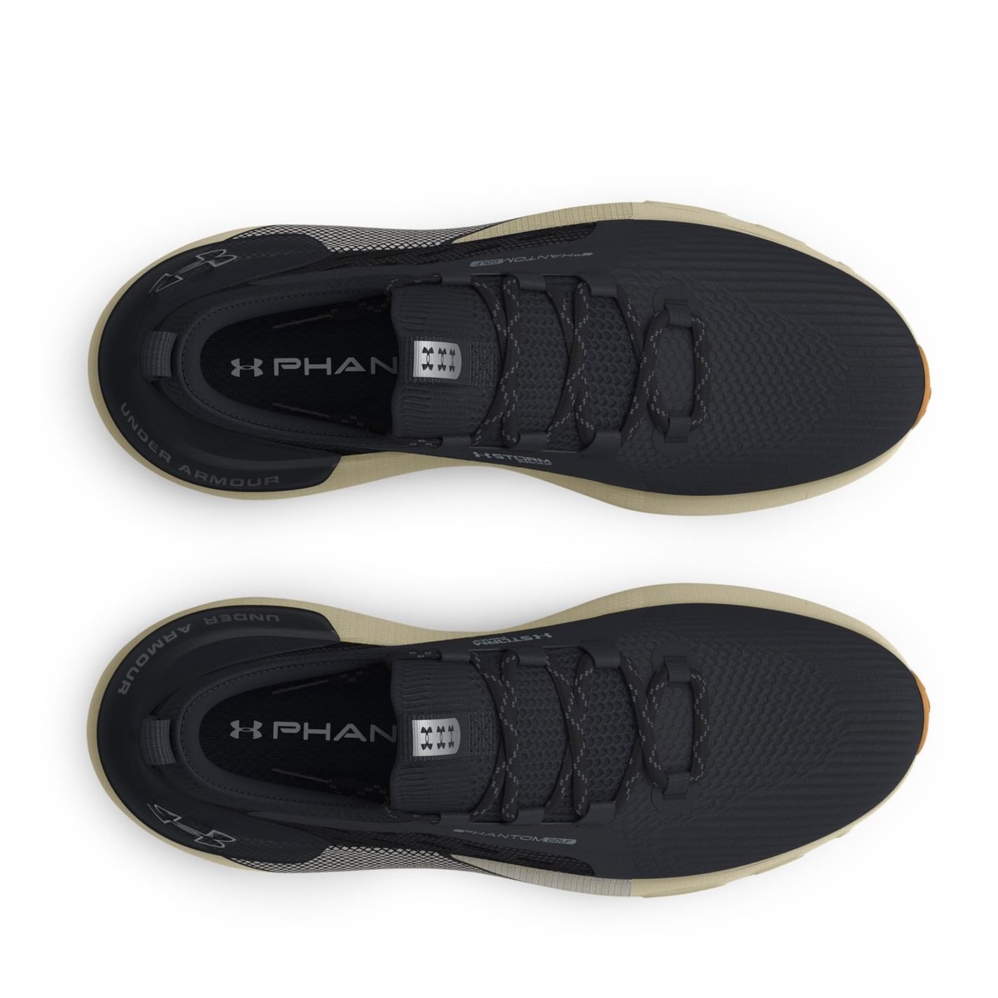 Under Armour Erkek UA Phantom Golf Ayakkabı Black/Silt/Black 40.5 EU