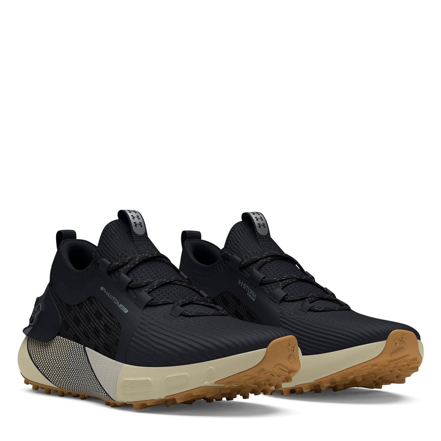 Under Armour Erkek UA Phantom Golf Ayakkabı Black/Silt/Black 40.5 EU
