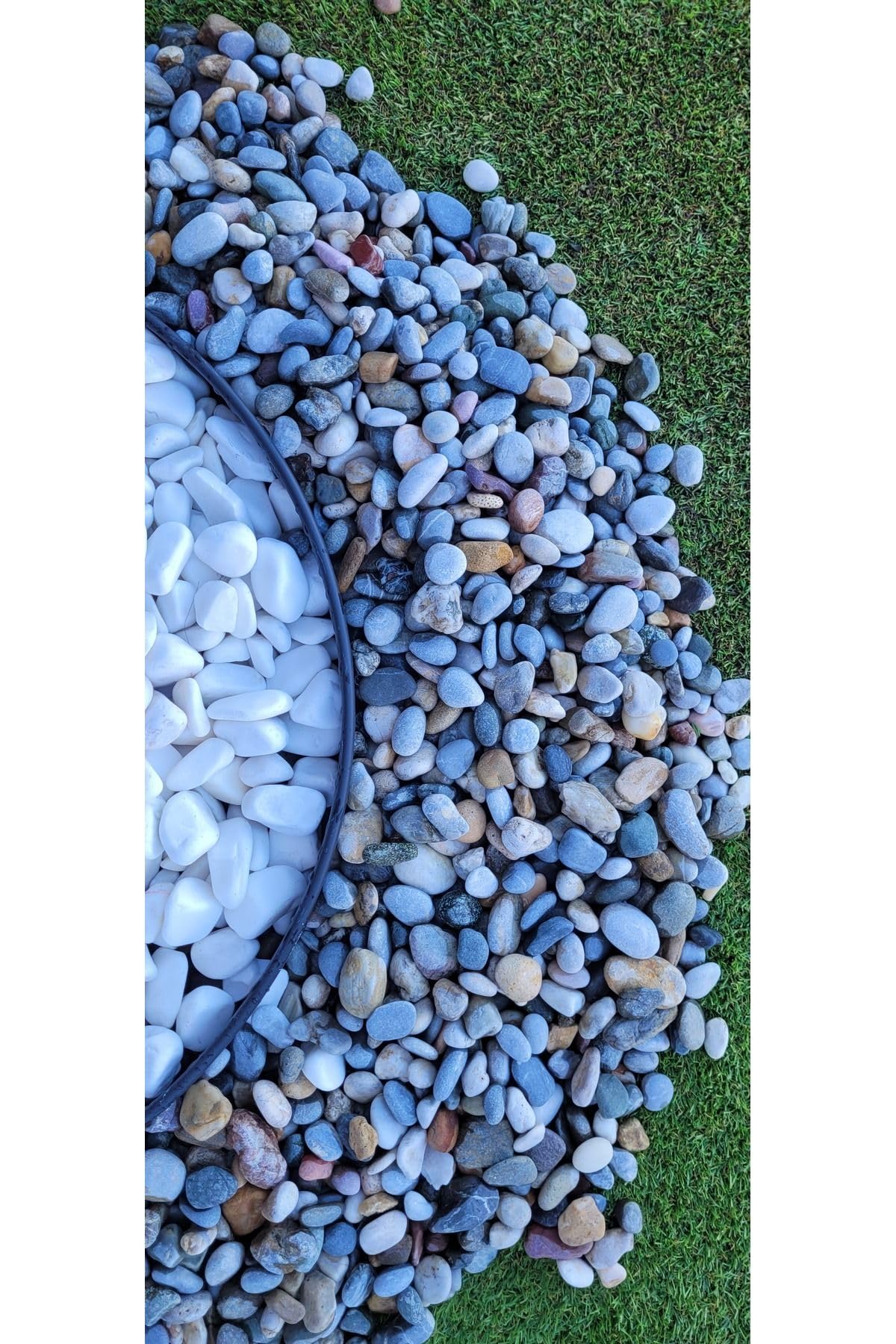 Garden Moda Çim Ayırıcı 15 Metre Siyah Çim Sınırlayıcı Taş Toprak Ayıracı Çim Ayracı Çim Ayırıcı Bariyeri