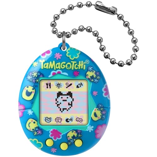 TAMAGOTCHI Bandai Orijinal Tama Smile Dijital Evcil Hayvan | Orijinal Elektronik Evcil Hayvanın Bakımı ve Kurulması, Japon Çocuk Oyuncağı, Kız ve Erkek Çocuklar için, Harika 90'lı Yıllar Retro Hediye