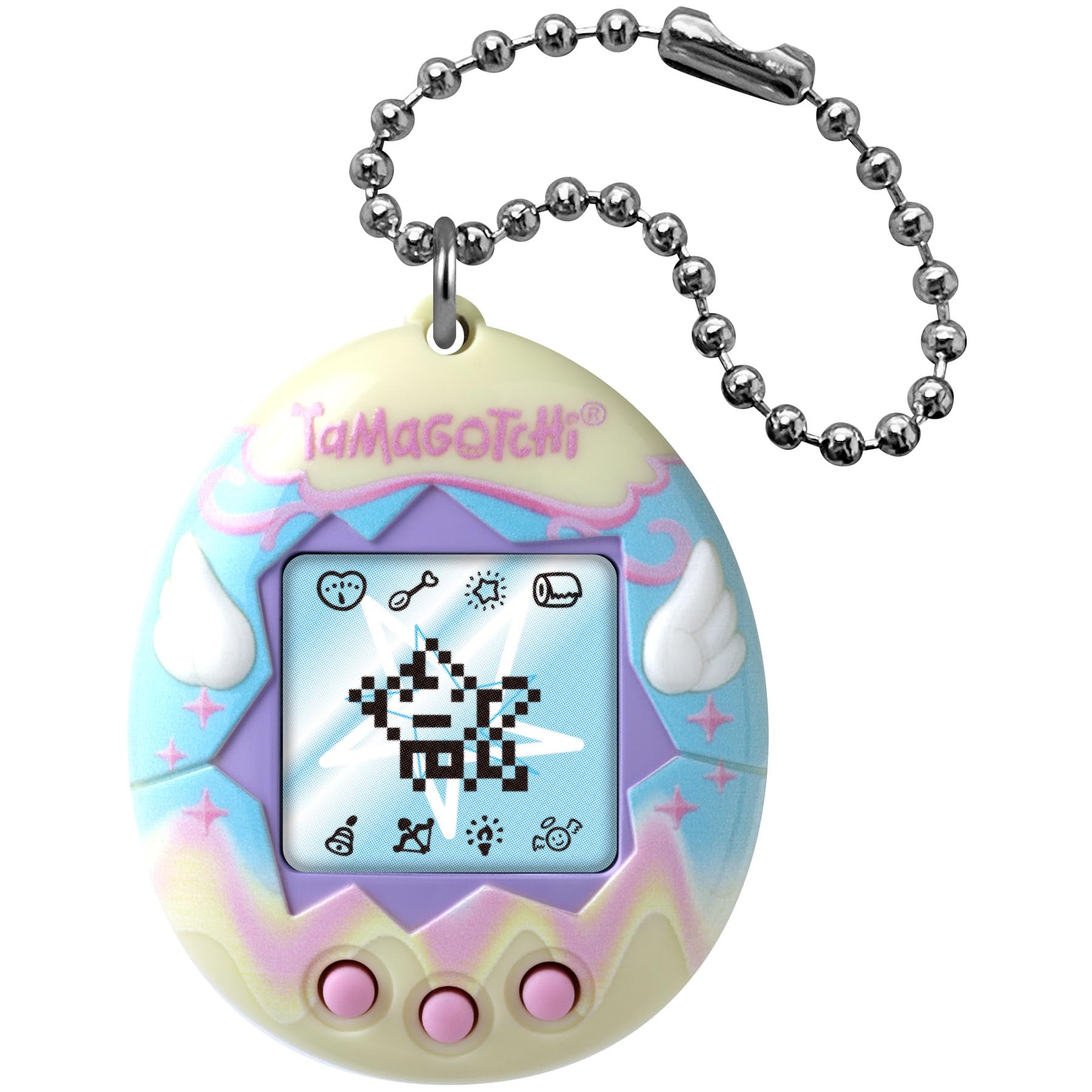 TAMAGOTCHI Bandai Orijinal Angel Party Dijital Evcil Hayvan | Orijinal Elektronik Evcil Hayvan Japon Çocuk Oyuncakları Kız ve Erkek Çocukları İçin Yetiştirin Ve Büyütün, 90'lı Yılların Retro