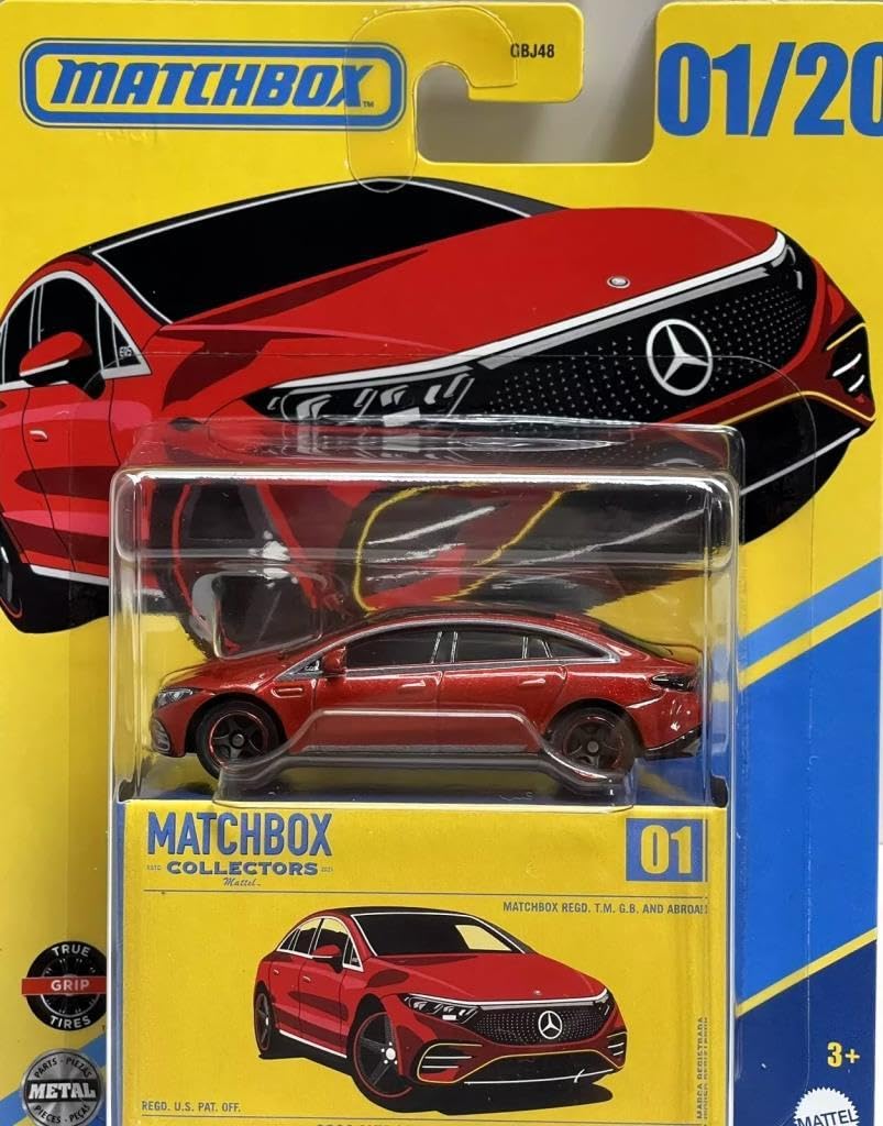 Matchbox Koleksiyon Araçlar GBJ48 - HVW23 2022 MERCEDES-BENZ EQS