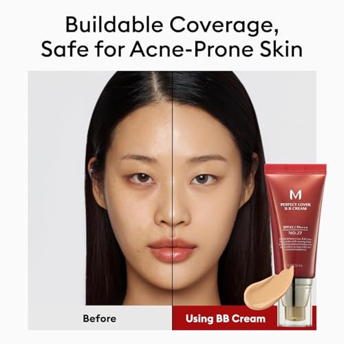 MISSHA Mükemmel Kapatıcılık Sunan Çok Fonksiyonlu M Perfect Cover BB Cream Ex SPF42 PA+++ No.22 (20ml)