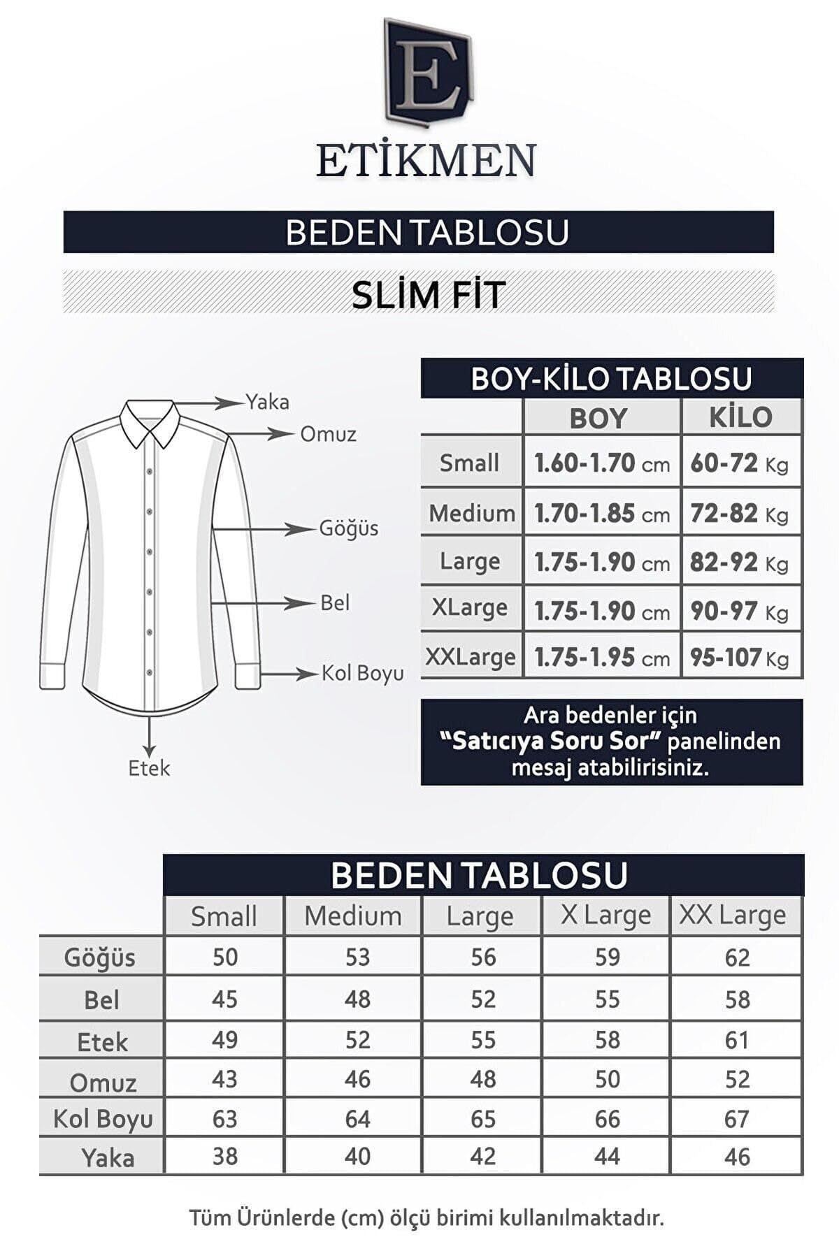 Etikmen Siyah Kiremit Çizgili Over Oduncu Hediye Kutulu Erkek Gömlek XXL