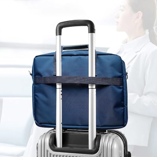 Microcase Samsung Tab S10 Ultra 14.6 inch Tablet için Tablet Çantası 2 Bölmeli AL4228 Lacivert Gri Krem
