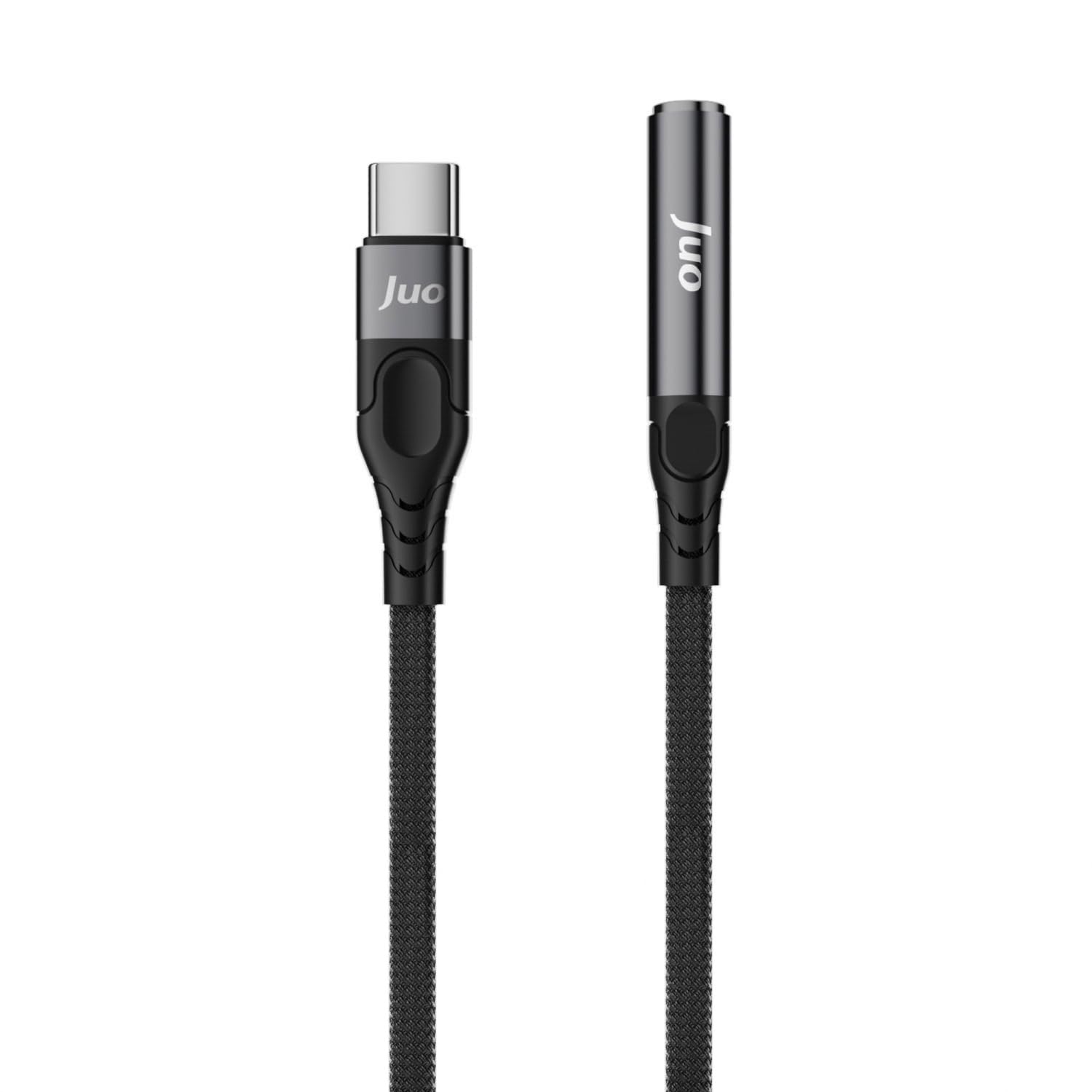 Juo USB Type-C to 3.5mm Jack Aux Kulaklık Mikrofon Çevirici Dönüştürücü Adaptör Kablo