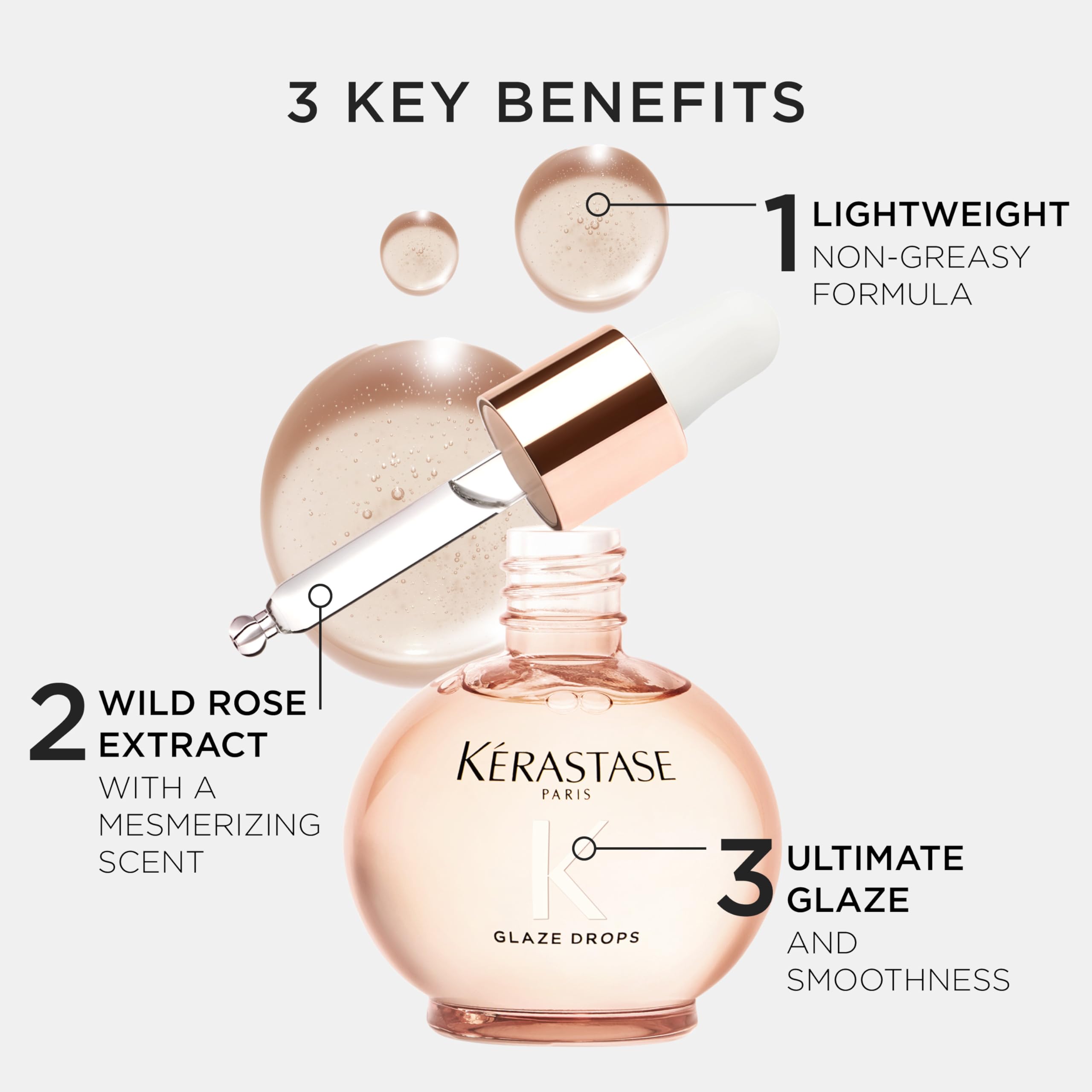 Kerastase Gloss Absolu Elektriklenmeye Eğilimli Saçlar Için Saç Bakım Yağı 45 ml