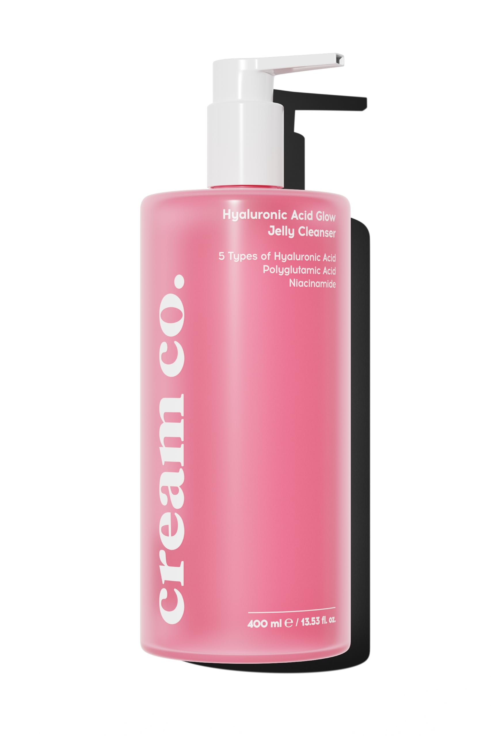 Cream Co. Leke Karşıtı Nemlendirici Yüz Temizleme Jeli Niacinamide Hyalüronik Asit, 400 ML,Tüm Cilt Tipleri