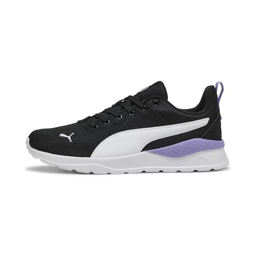 PUMA Erkek Anzarun Lite Spor Ayakkabı, PUMA Black-PUMA White-Lavender Alert, 36 EU