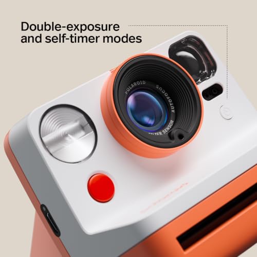 Polaroid Now Generation 3 Fotoğraf Makinesi, Pebble White, Beyaz