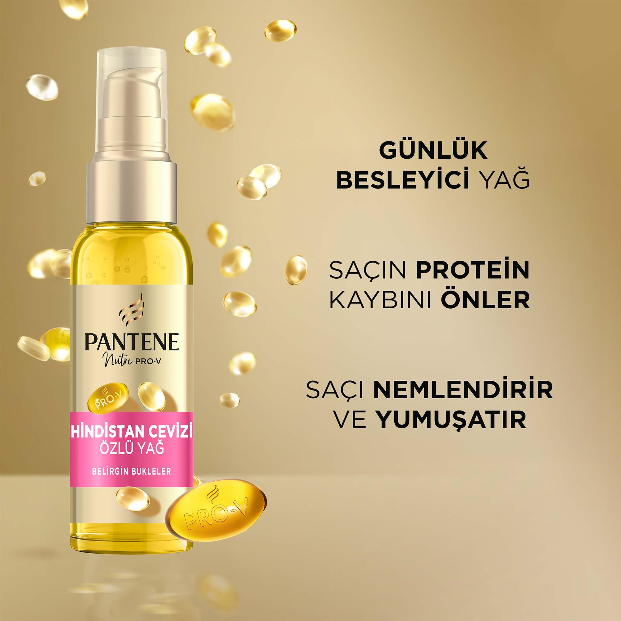 PANTENE Yoğun Bakım Ürünü Coconut Yağı 100 ml