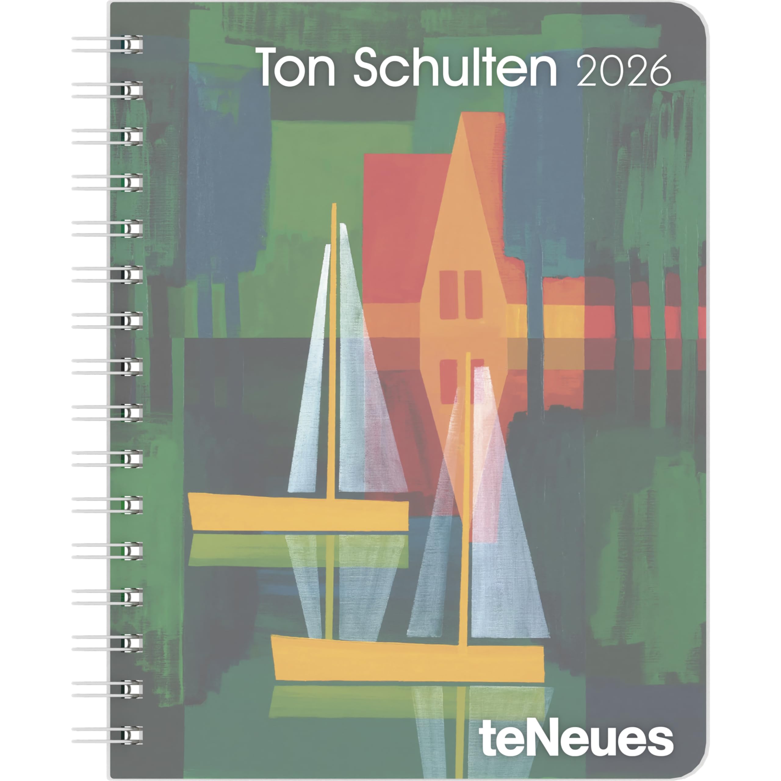 Ton Schulten 2026 - Günlük - Kitap Takvimi - Cep Takvimi - Sanat Takvimi - 16,5x21,6: Diary