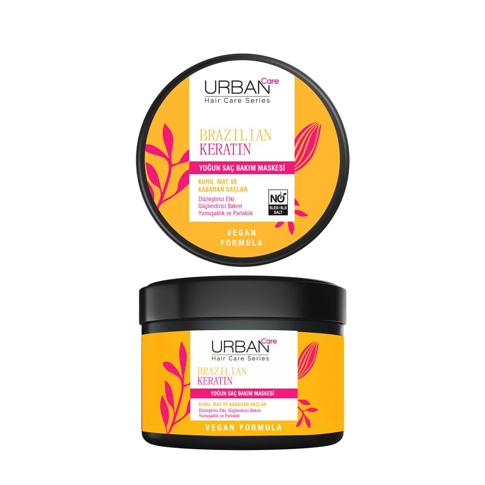 Urban Care Brazilian Keratin Yoğun Saç Bakım Maskesi, 230 ml