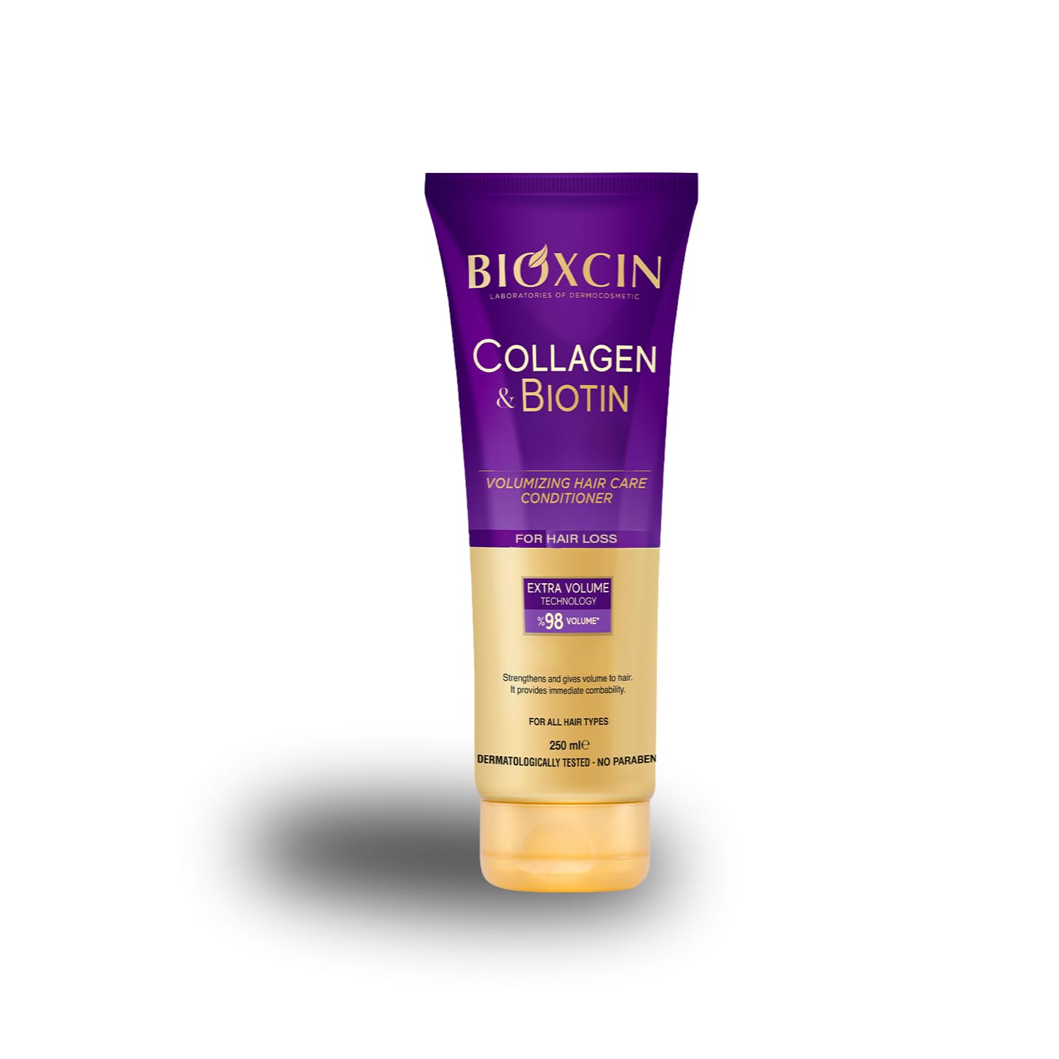 Bioxcin Collagen & Biotin Hacim Veren Saç Bakım Kremi 250 ml – İnce Telli ve Hacimsiz Saçlar İçin Dolgunlaştırıcı ve Nemlendirici Bakım