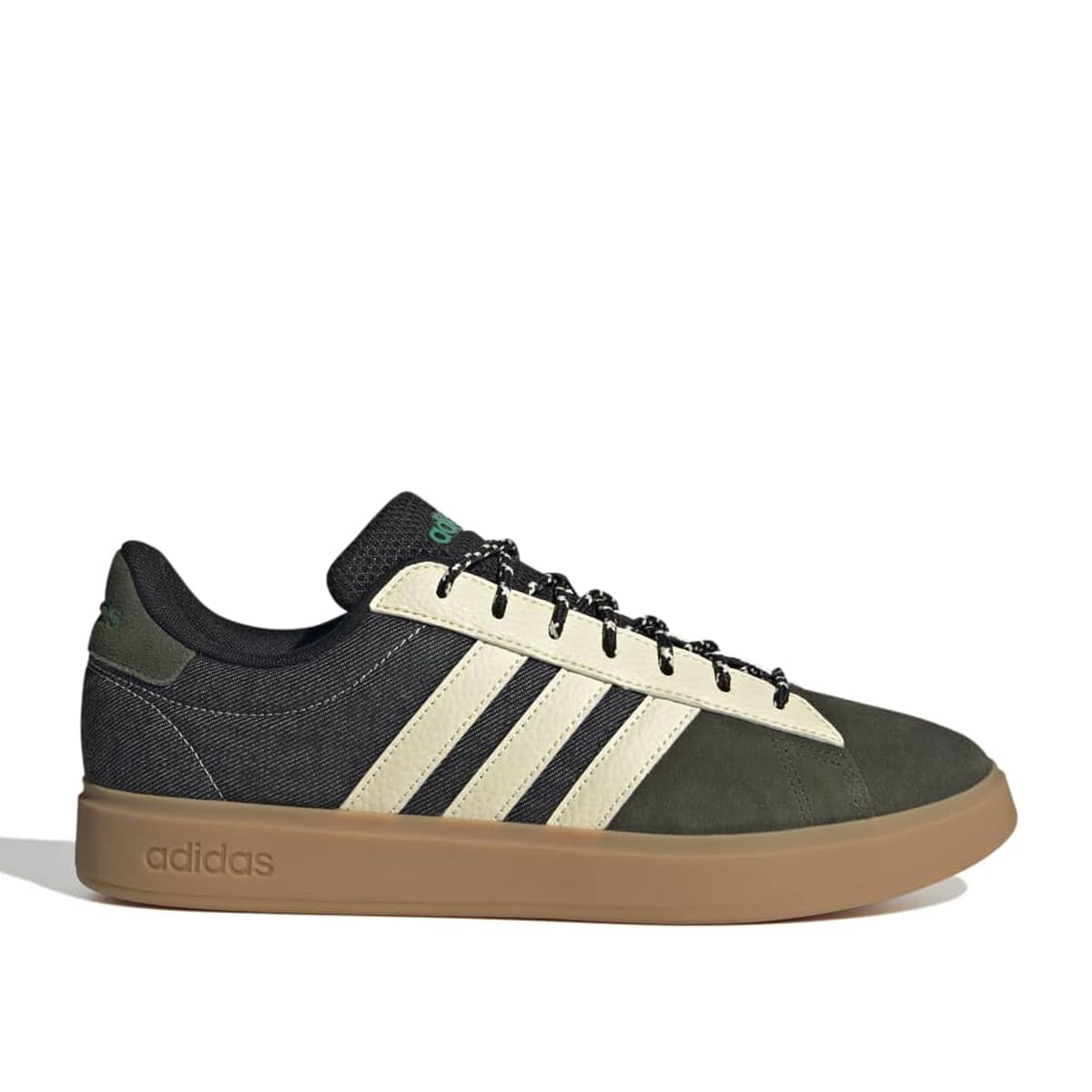 adidas Erkek GRAND COURT 2.0 Ayakkabı - Düşük Taban (Futbol Dışı) CBLACK/WARVAN/NGTCAR 43 1/3