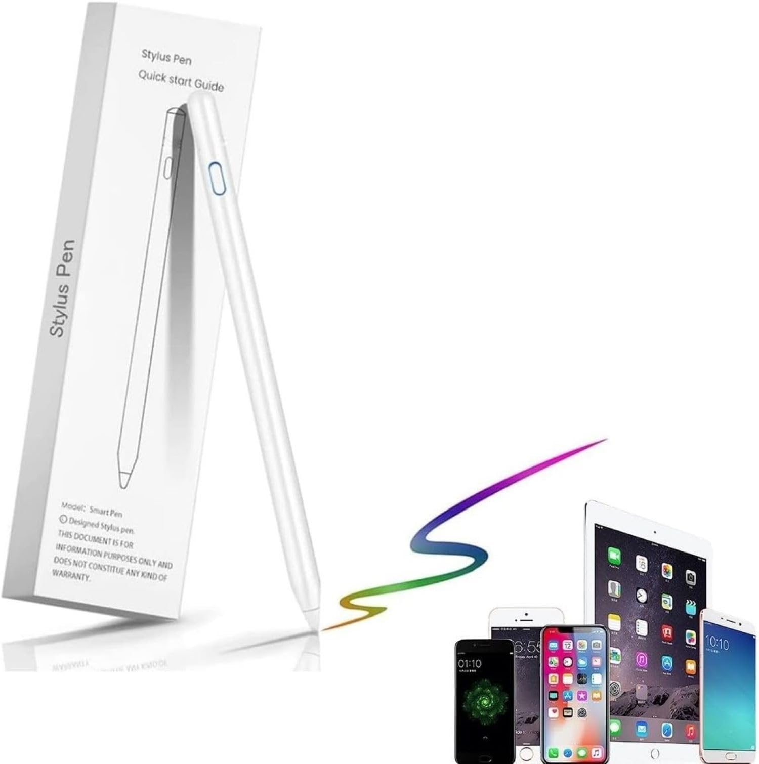 Busstier Hassas Dokunmatik Stylus Kalem, Şarj Edilebilir ve İnce Uçlu Tasarım, Tüm Tablet ve Akıllı Telefonlarla Uyumlu