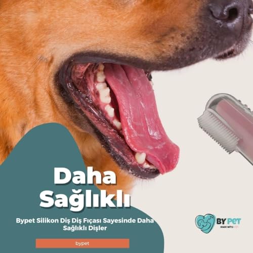 Silikon Kedi Ve Köpek Diş Fırçası - Kolay Kullanımlı Evcil Hayvan Diş Bakım Fırçası