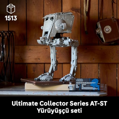 LEGO Star Wars AT-ST Walker 75417 – Film Tutkunları Yetişkinler için Koleksiyonluk Detaylı Model Yap