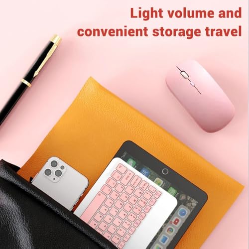 Tüm Cihazlara Uyumlu Kablosuz Bluetooth Klavye ve Mause Seti Tablet Telefon iPad Samsung Galaxy Hono