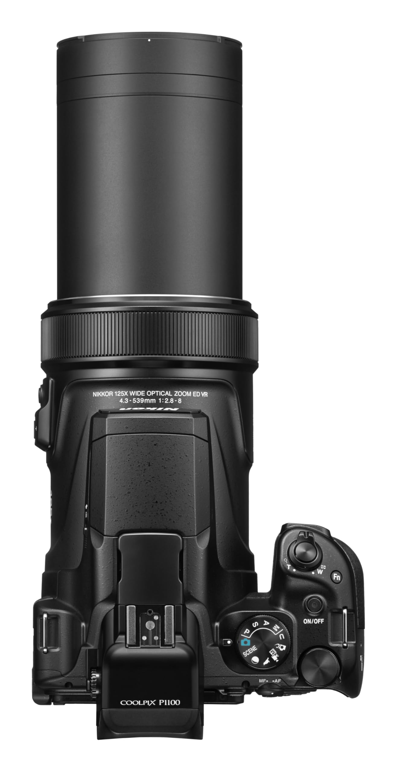 NIkon COOLPIX P1100 Superzoom Dijital Fotoğraf Makinesi | Görüntü Sabitlemeli 125x Optik Zoom 16 MP 4K Ultra HD Video Wi-Fi Bağlantısı RAW Format ve Dönen LCD Ekran (Siyah)