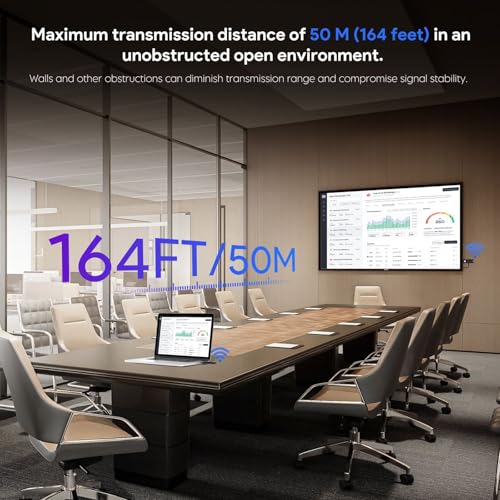 LivX Edup HDMI Kablosuz 1080p HD 50 Metre Ses Görüntü Aktarma Kiti EH-WD9912U
