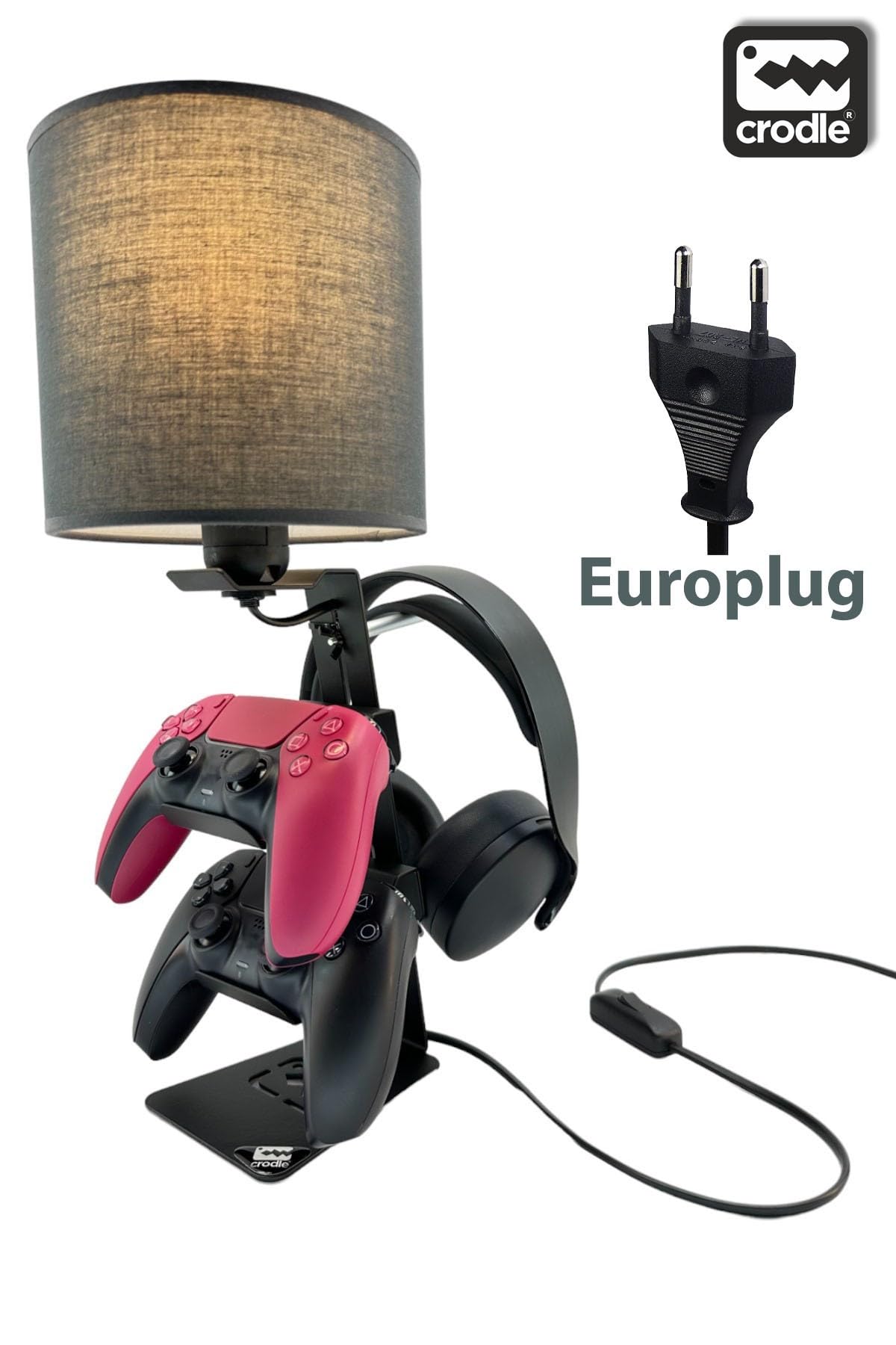 Dualsense Kulaklık Standı ve Masaüstü Ayarlanabilir RGB Kumandalı Masa Lambası Ps5 Xbox Ps4 Aksesuar