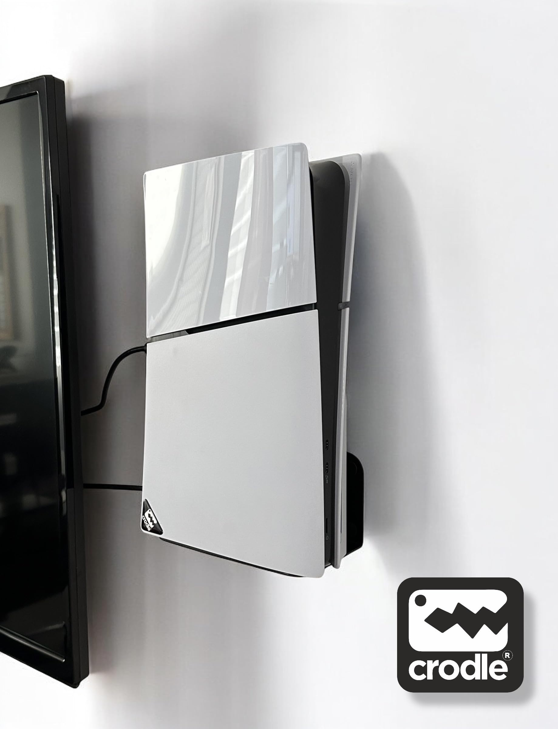 Ps5 ve Ps5 Slim Duvar Standı Yerden Tasarruf Rahat Hava Akışı Gaming Aksesuar Konsol Tutacağı