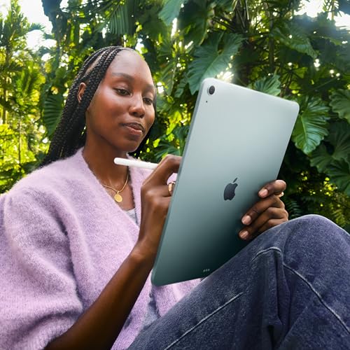 Apple M3 çipli 11 inç iPad Air: Liquid Retina Ekran, 128 GB, 12 MP Ön/Arka Kamera, Wi-Fi 6E, Touch ID, Tüm Gün Süren Pil Ömrü — Uzay Grisi