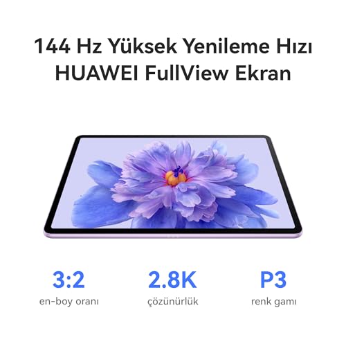 HUAWEI MatePad 11.5S PaperMatte Edition 8GB+256GB Tablet, Nearlink ile Güçlendirilmiş M-Pencil ile Uyumlu, Çıkarılabilir Klavye, 2.8K HUAWEI FullView Ekran, 144 Hz Yenileme Hızı, Şarj Aletsiz,Gri