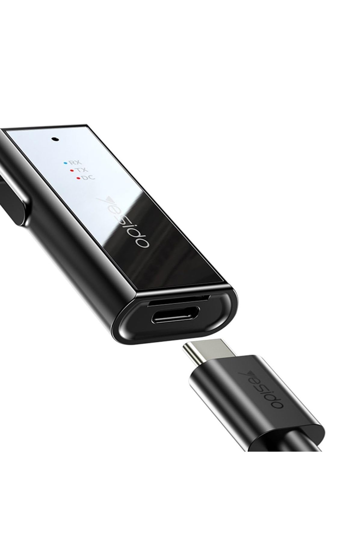YAU41 Bluetooth Araç Kiti Aux Çıkışlı Mikrofunlu Oto Müzik Çalar Kiti 5.1Alıcı Sd Kart Girişli TX RX