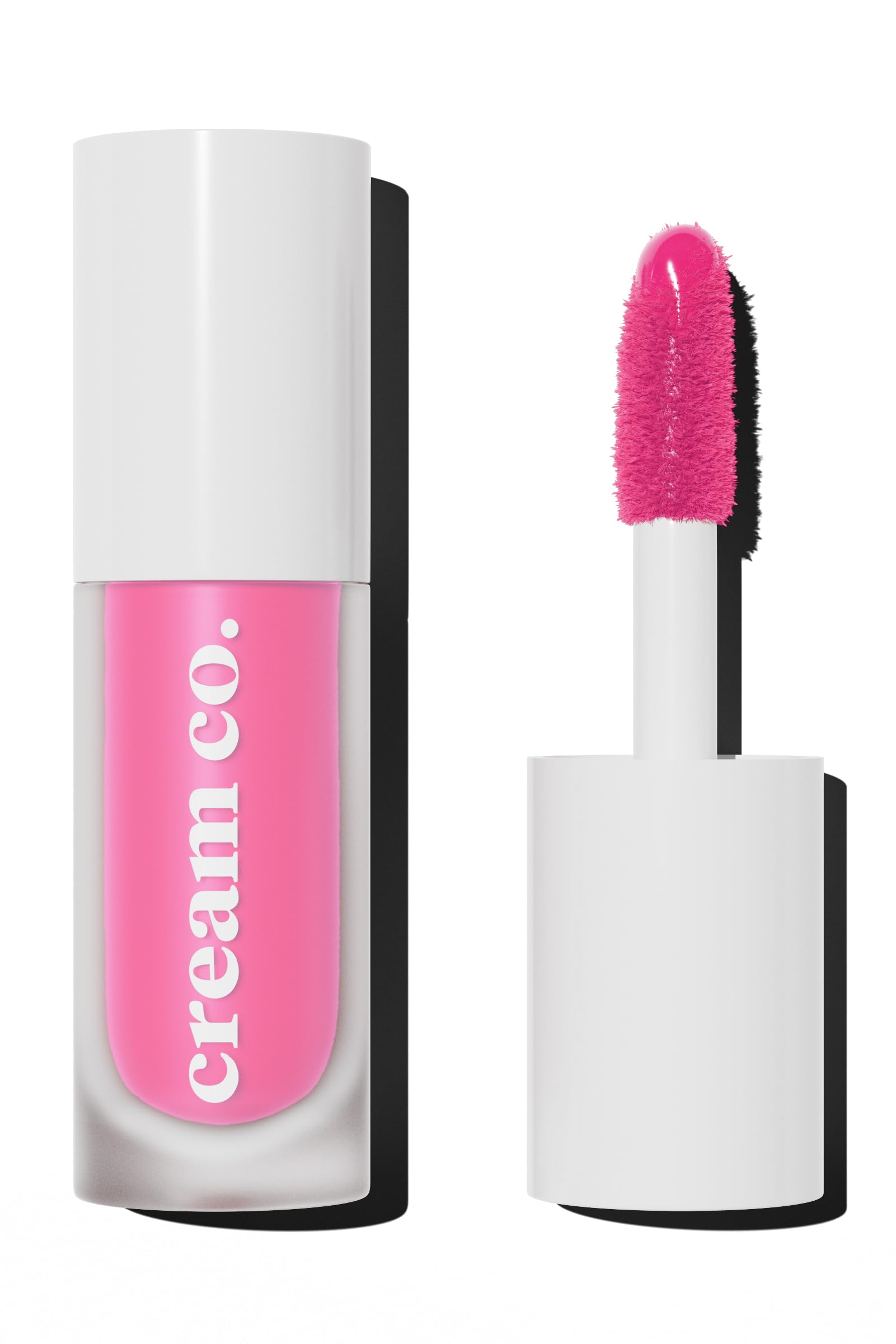 Cream Co. Allık Ruj Göz Farı Glow Tint Radiant Pink, Nemlendirici Makyaj, 505 Pembe, Hyaluronik Asit Peptit
