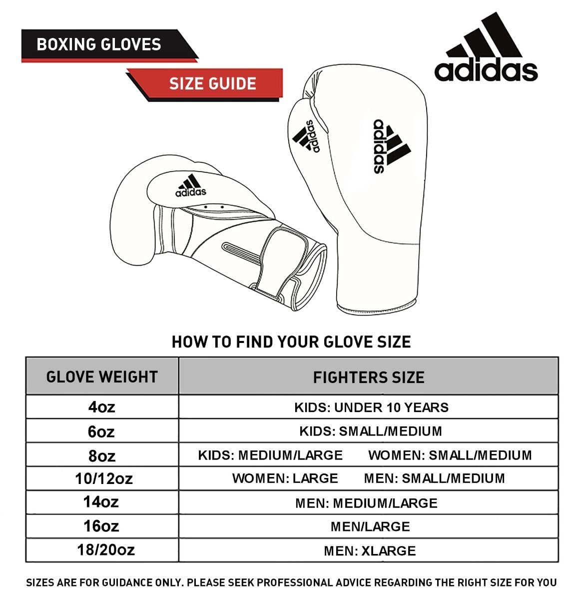 adidas Tilt 200 Boks Eldiveni 14 oz - PU Deriden Yapılmıştır, Güvenli Uyum için Elastik Kayışlı, Antrenman, Antrenman ve Boks Torbası Egzersizleri için Bilek Desteği Sağlar, Erkekler ve Kadınlar için
