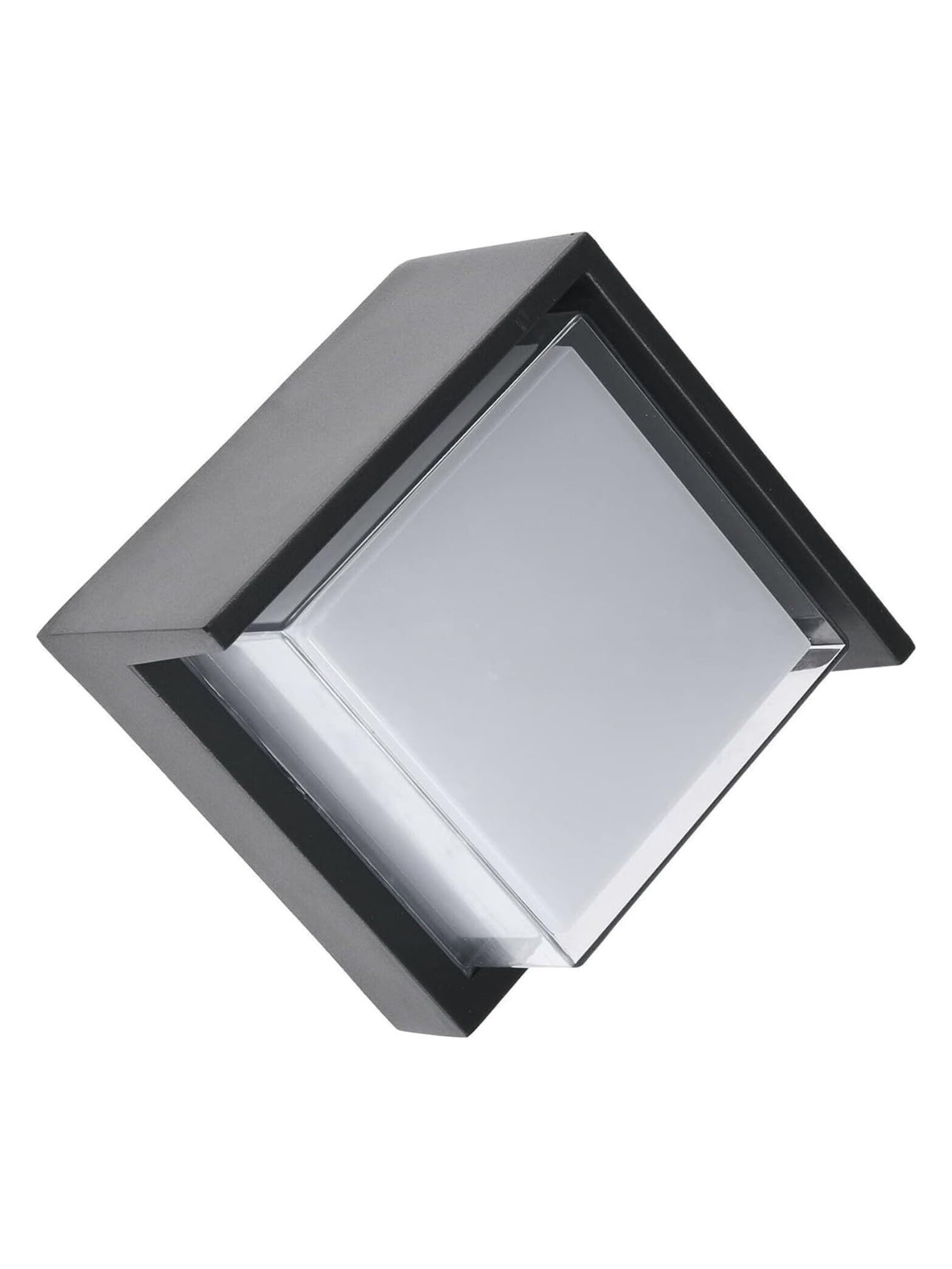 Ucuz Geldi Modern LED Duvar Aplik, 15W, 1500 Lümen, 3200k, Gün Işığı, IP44, Siyah, Modern Tasarım Led Aplik İç ve Dış Mekan Duvar Lambası Cata Dominik Gün Işığı Bahçe Duvar Apliği