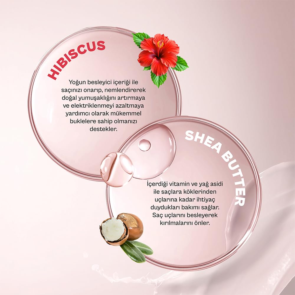 Urban Care Hibiscus & Shea Butter Bukle Belirginleştirici Saç Bakım Şampuanı, 350 Mililitre, Vegan