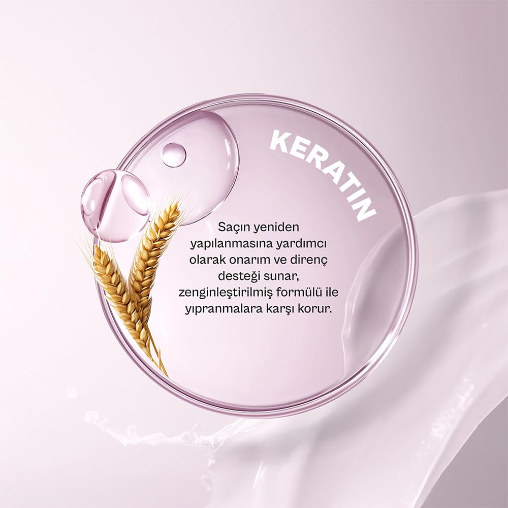 Urban Care Intense Keratin Yoğun Hasar Onarıcı Saç Bakım Şampuanı, 350 Mililitre, Vegan