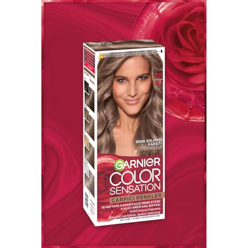 Garnier Çarpıcı Renkler 7.11 Küllü Kumral Saç Boyası