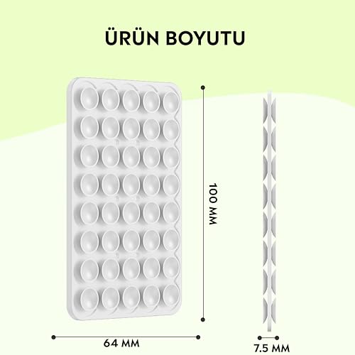 Babilden Telefon Arkasına Yapışan Silikon Vantuzlu Telefon Tutucu, Telefon Kılıfı Tutucu, Tüm Cep Te