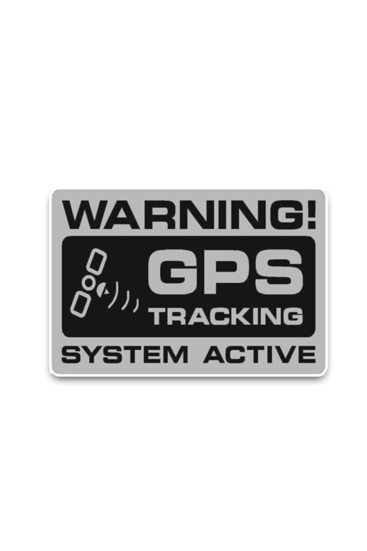 TSC Gps Takip Sistemi Aktif Uyarı Araba Çıkartmaları 4adet