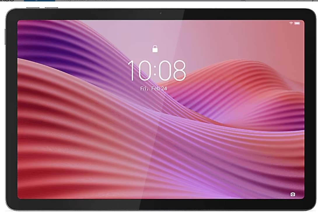 Lenovo Tab Tablet, MediaTek Helio G85 8 Çekirdek İşlemci, 128 GB Depolama, 10.1 IPS ekran, 4GB RAM, ZAEH0039TR